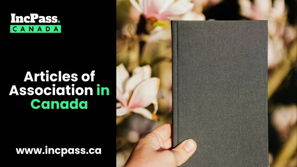 articles of association in canada