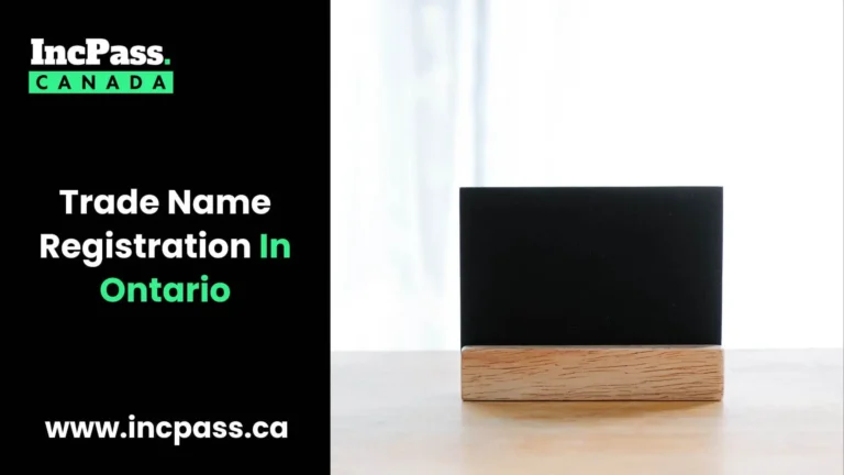 trade name registration in ontario