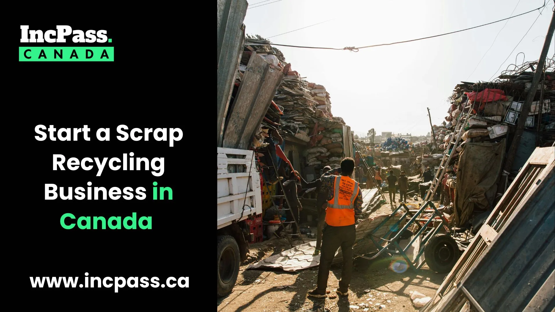 start a scrap recycling business in canada